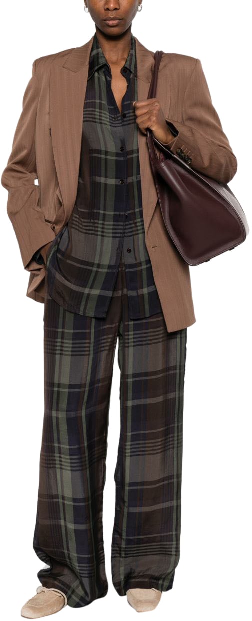 Stella McCartney Jackets Leather Brown Bruin