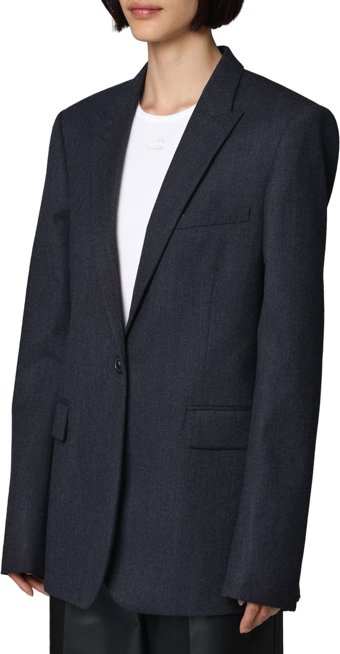 Stella McCartney Wool single-breasted blazer Navy