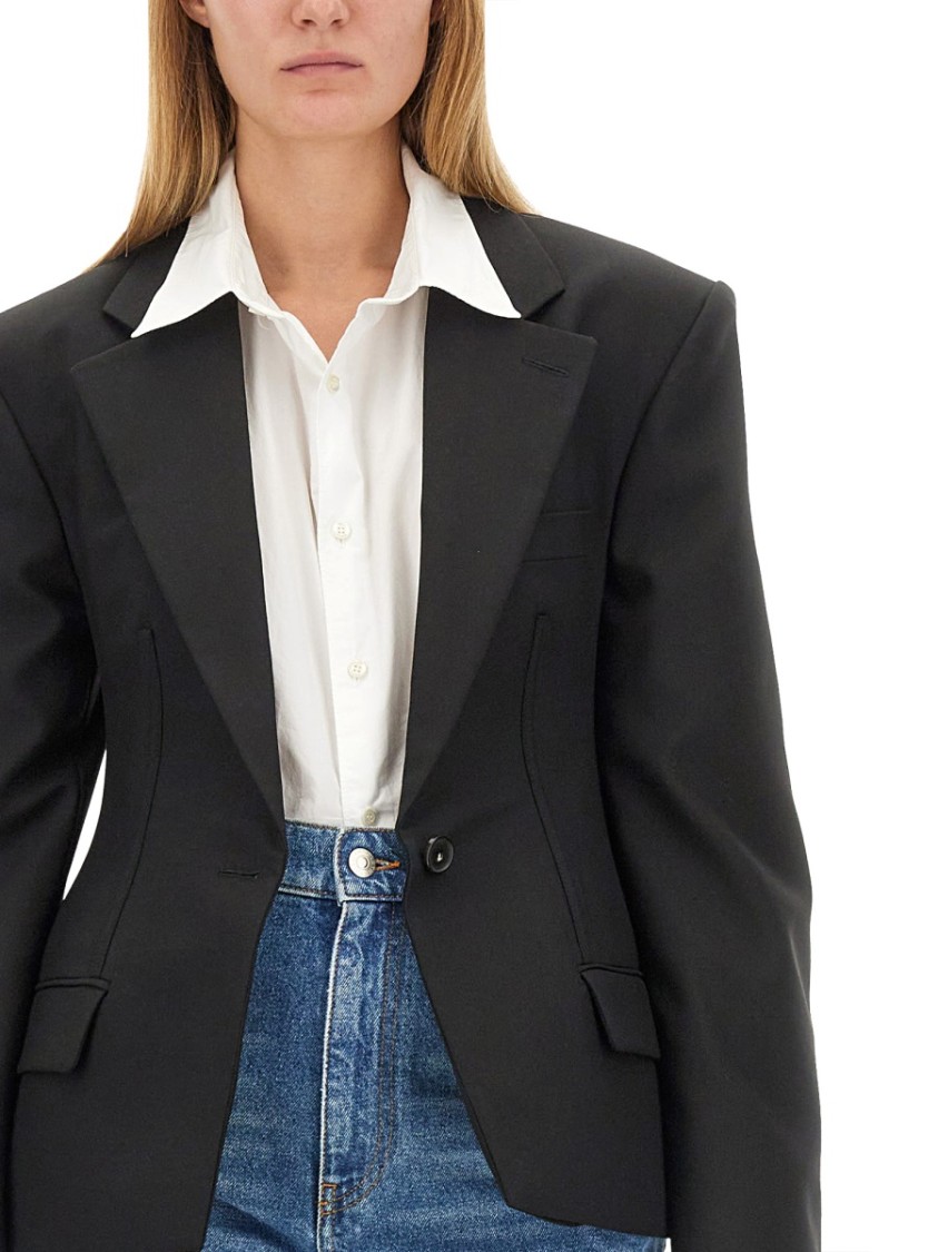 Stella McCartney Sculpted Jacket Zwart