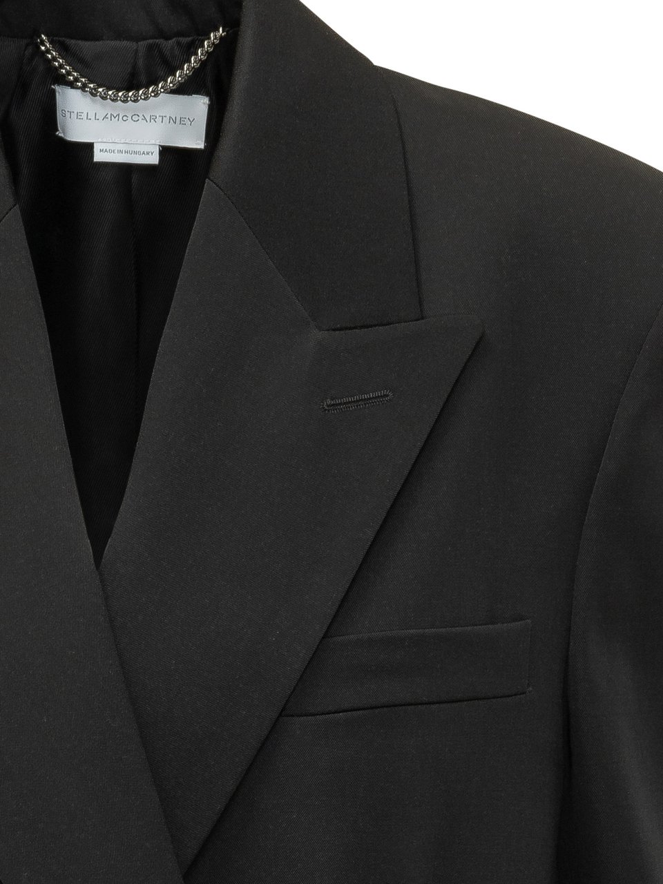 Stella McCartney DB Boyfriend Classic Blazer Zwart