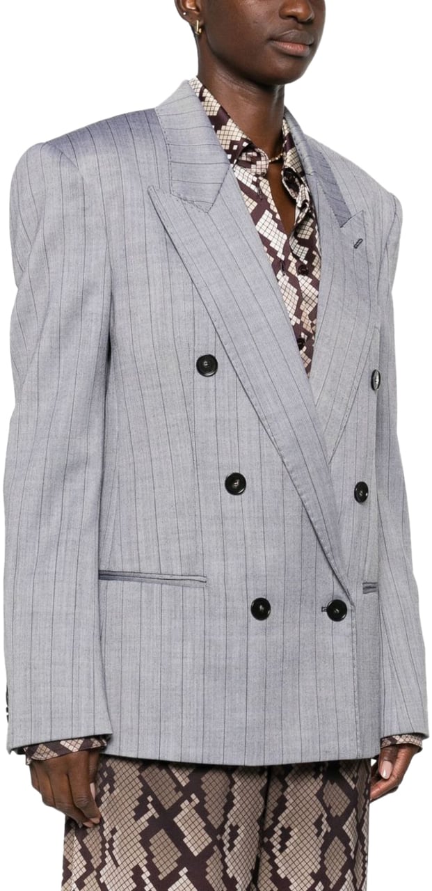 Stella McCartney Jackets Grey Grijs