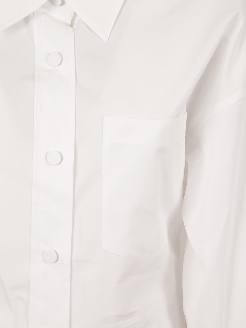 Stella McCartney Button-Up Dress With Ruffled Hem Wit