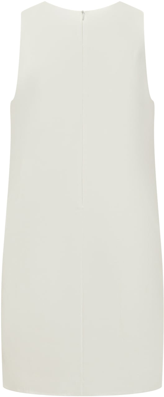 Stella McCartney Abito Senza Maniche con Ricami Floreali Wit