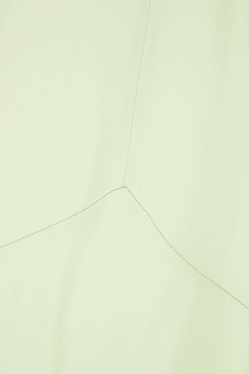 Stella McCartney Stella Mccartney Pastel green acetate blend dress Groen