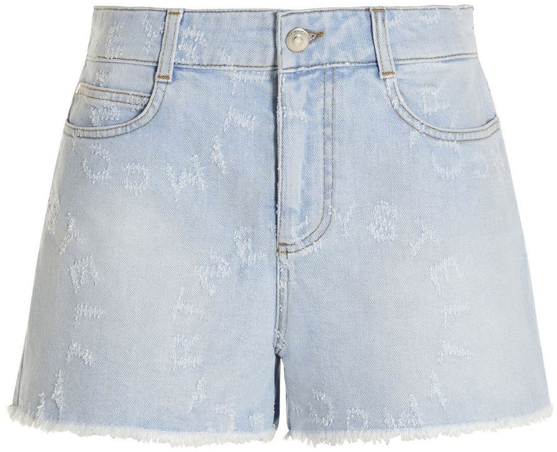 Stella McCartney Stella Mccartney Denim Shorts Blauw