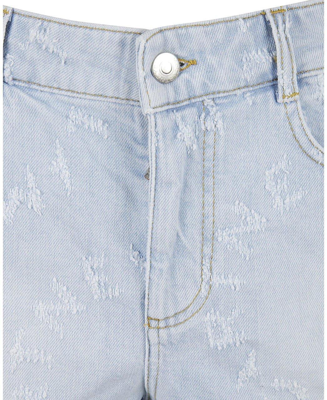 Stella McCartney Stella Mccartney Denim Shorts Blauw