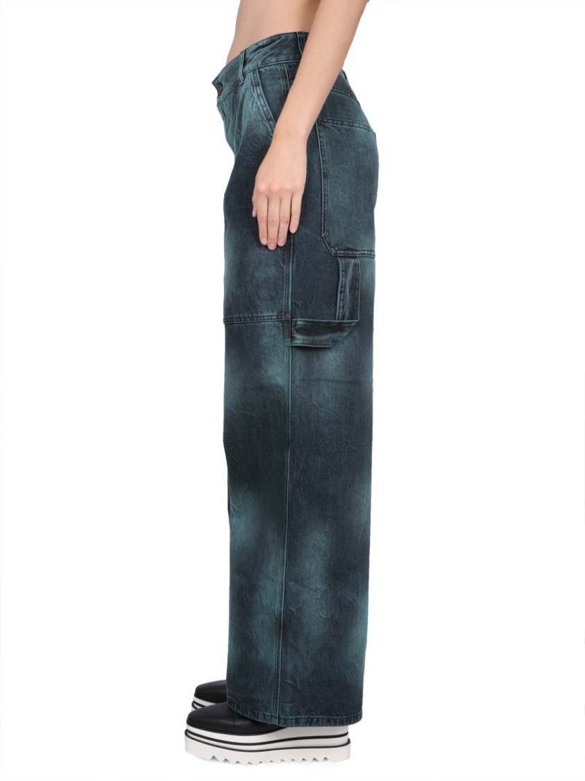 Stella McCartney Wide Leg Jeans Blauw