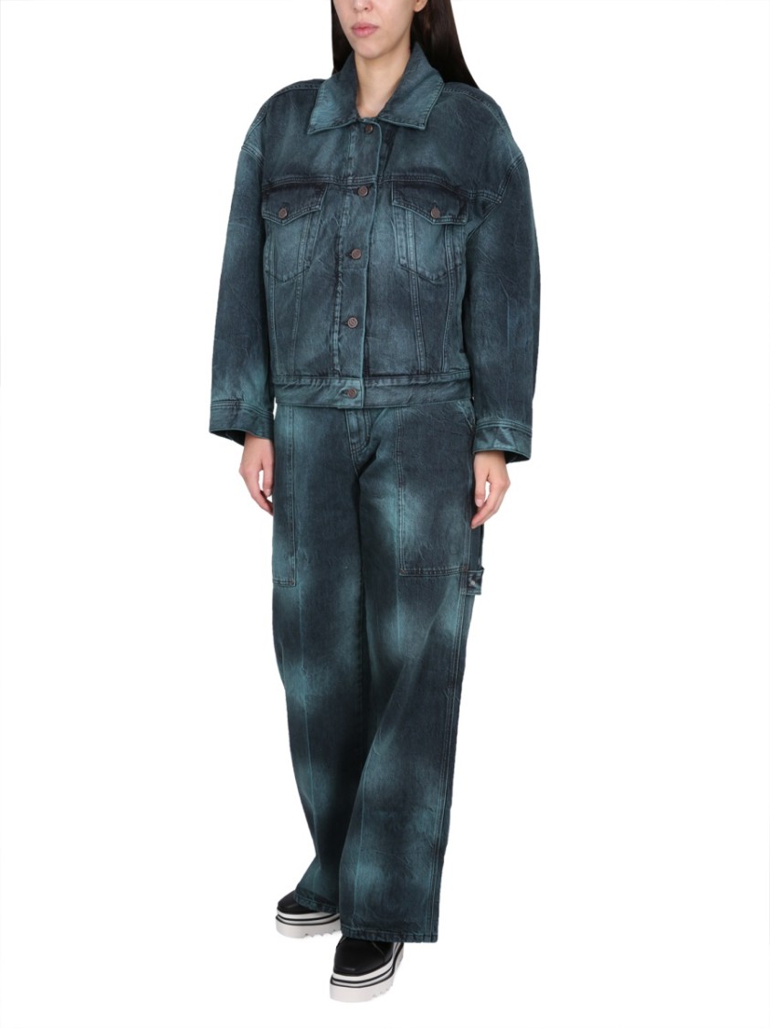 Stella McCartney Wide Leg Jeans Blauw