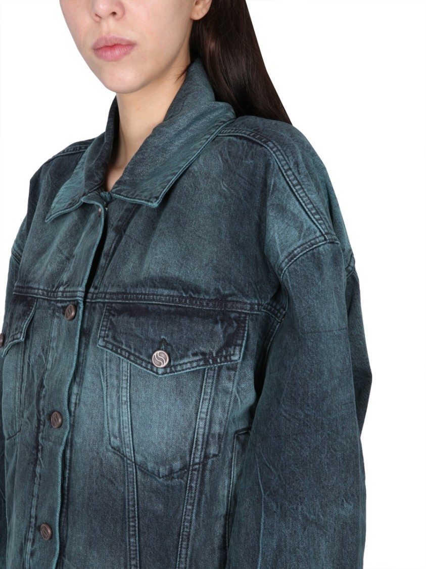 Stella McCartney Tie Dye Jacket Blauw
