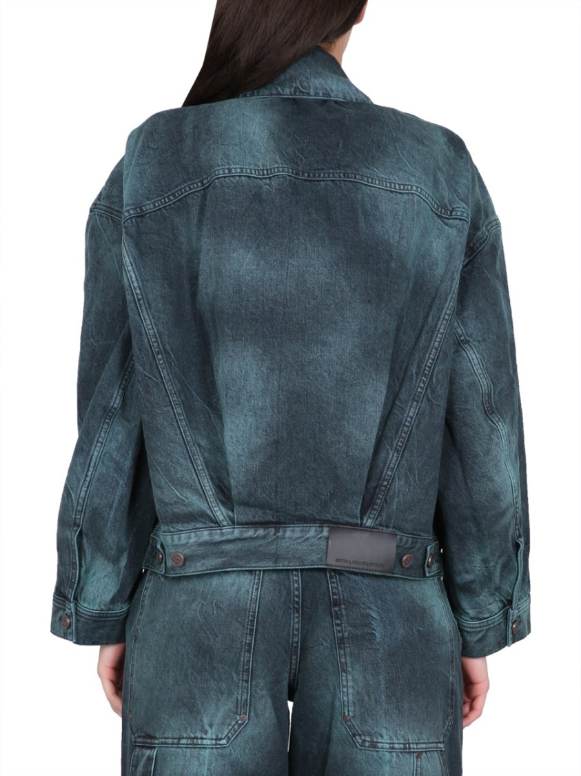Stella McCartney Tie Dye Jacket Blauw