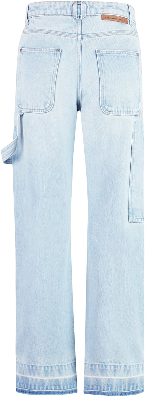 Stella McCartney Straight leg jeans Blauw