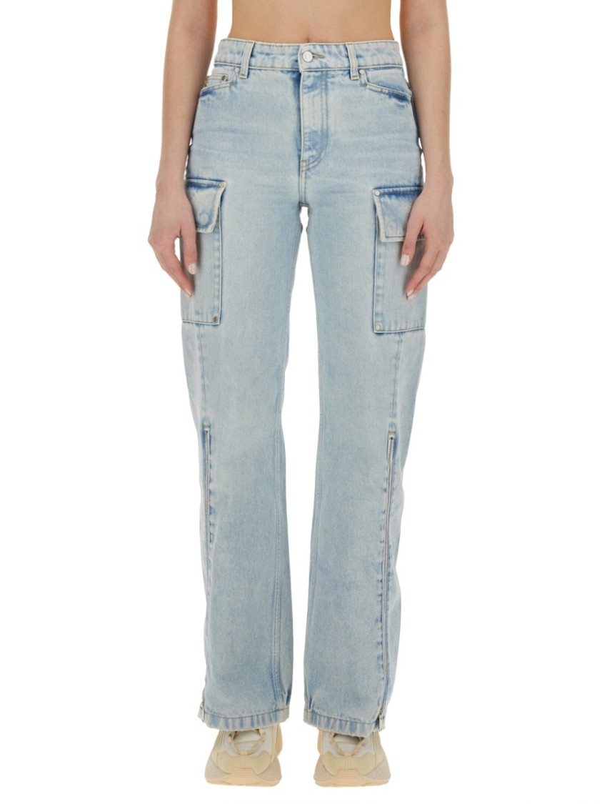 Stella McCartney Cargo Jeans Blauw