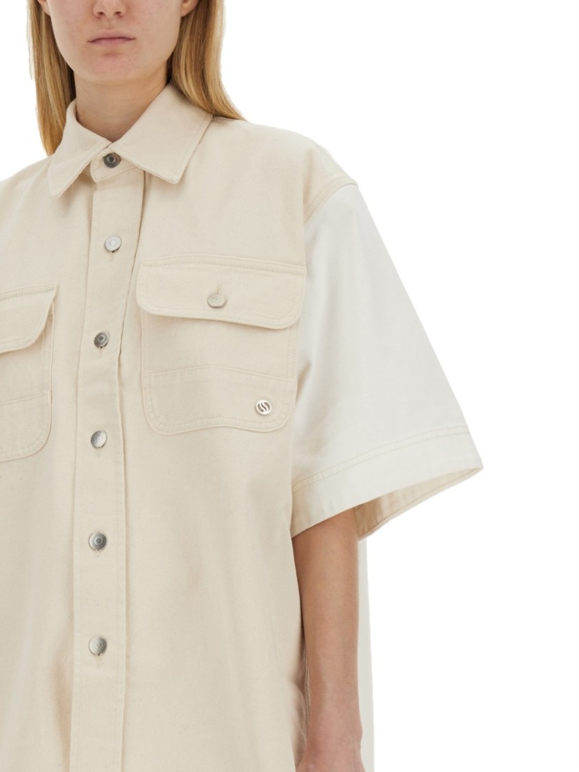 Stella McCartney Denim Shirt Neutraal