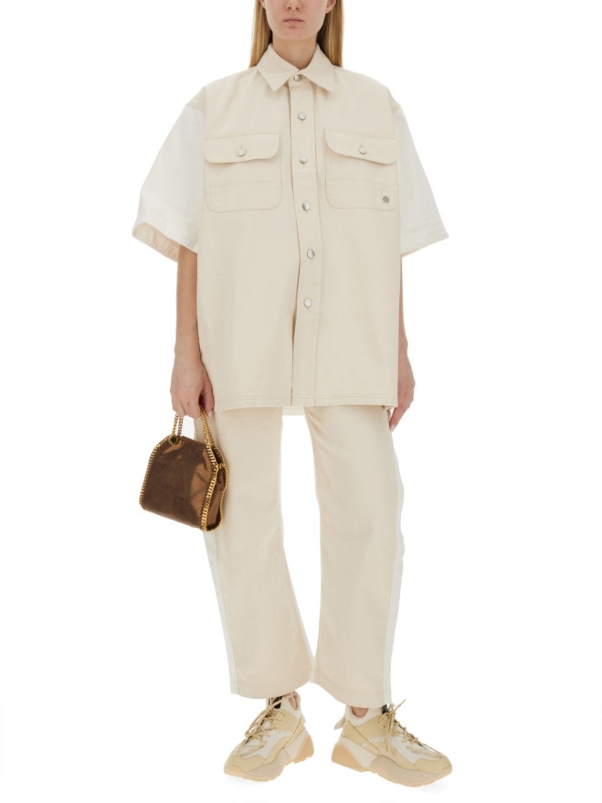 Stella McCartney Denim Shirt Neutraal