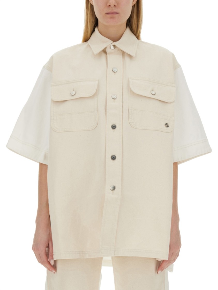 Stella McCartney Denim Shirt Neutraal