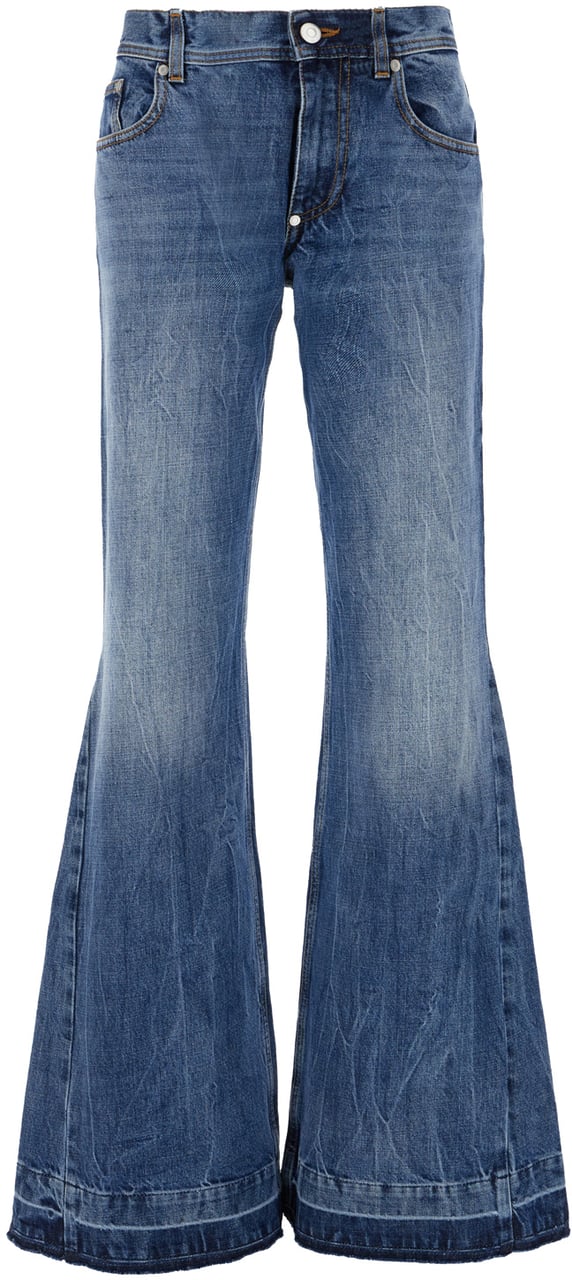 Stella McCartney Stella McCartney Denim jeans Blauw