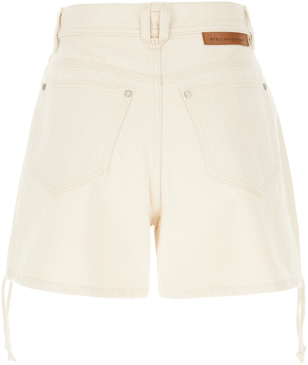 Stella McCartney Stella McCartney Sand denim shorts Beige