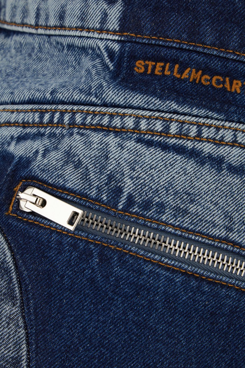 Stella McCartney Stella McCartney Denim skirt Blauw