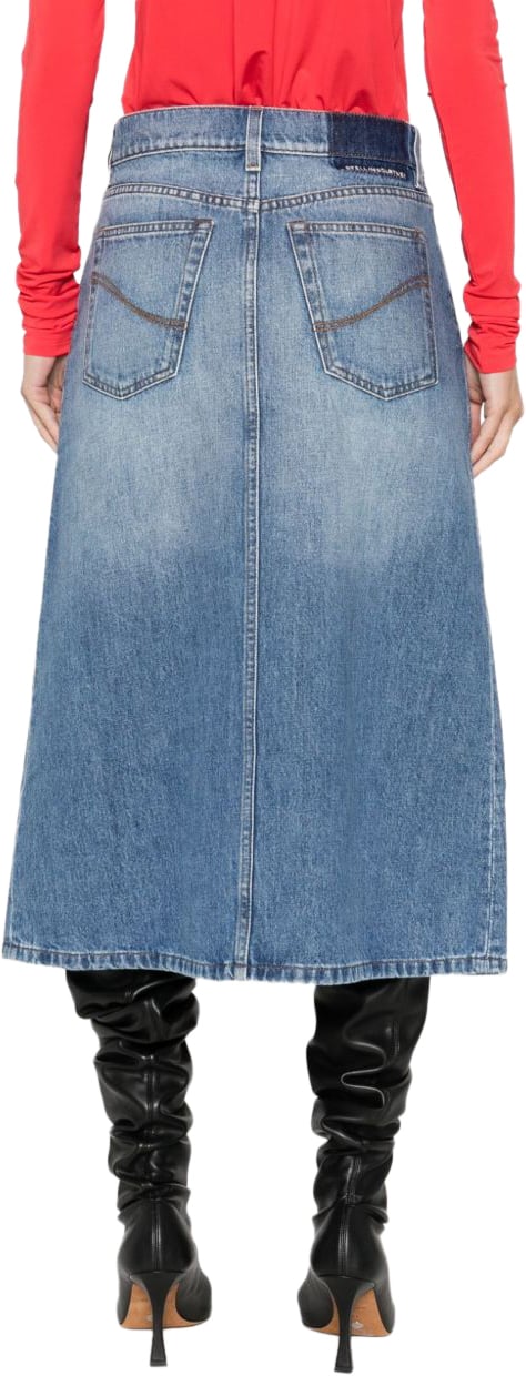 Stella McCartney Skirts Blue Blauw