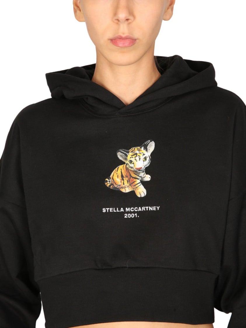 Stella McCartney "Tiger" Sweatshirt Zwart