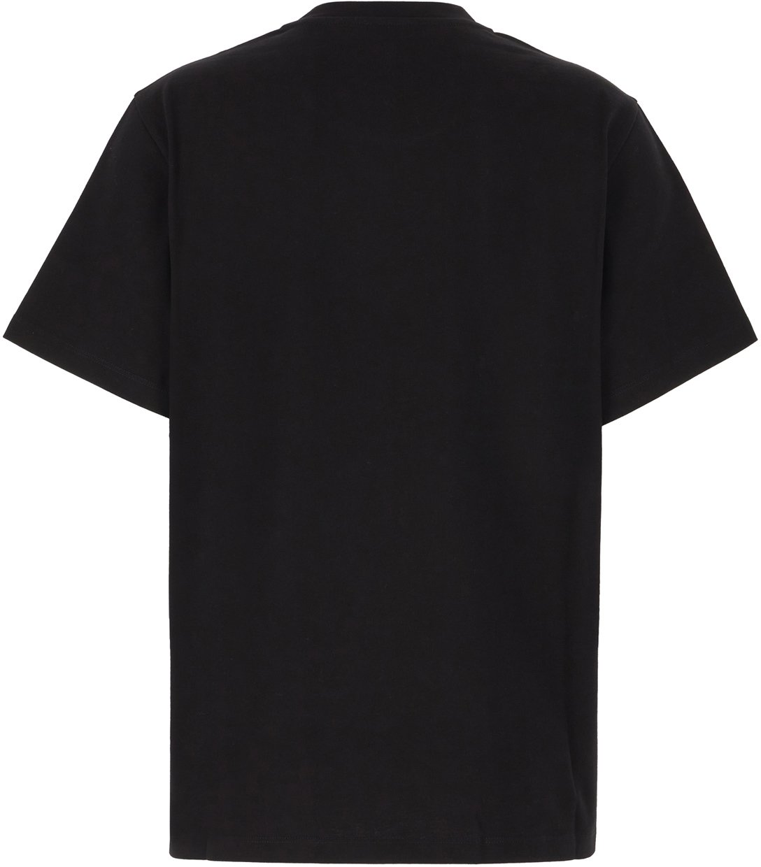 Stella McCartney Stella McCartney Black cotton oversize t-shirt Zwart