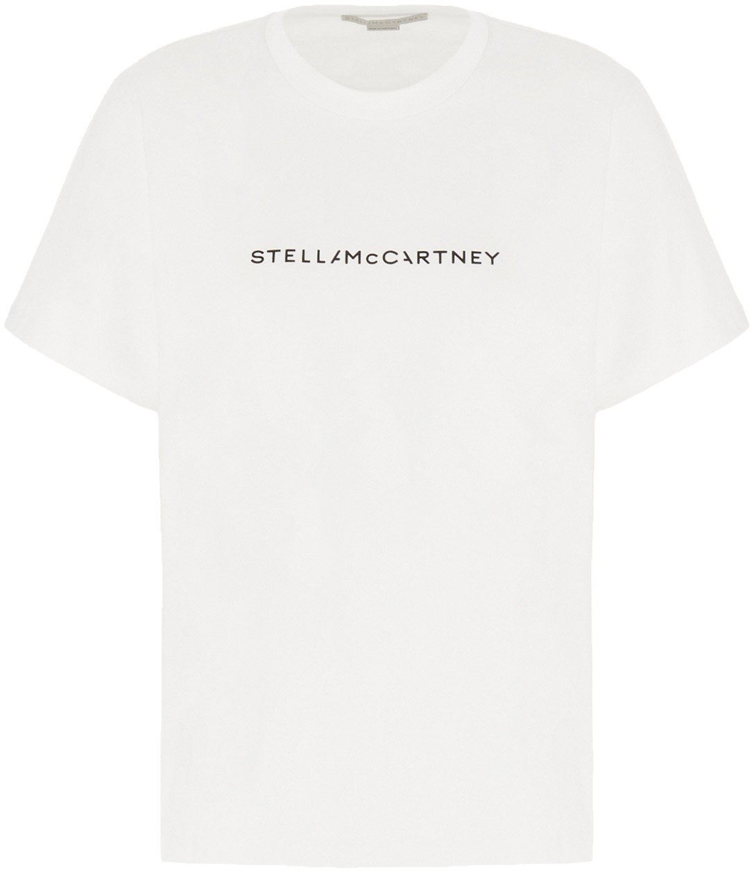Stella McCartney Stella McCartney White cotton oversize t-shirt Wit