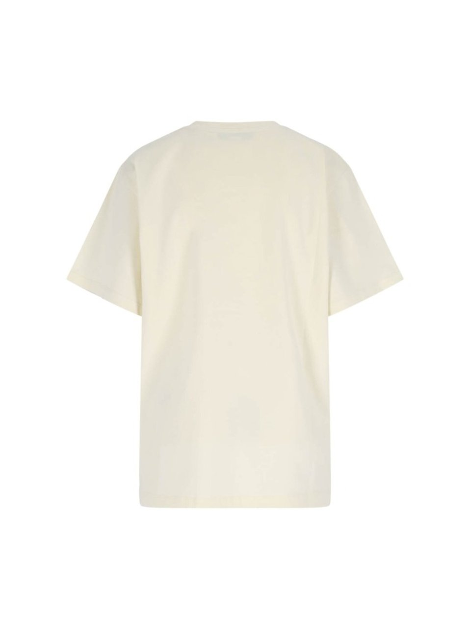 Stella McCartney Logo T-Shirt – Ivory Neutraal