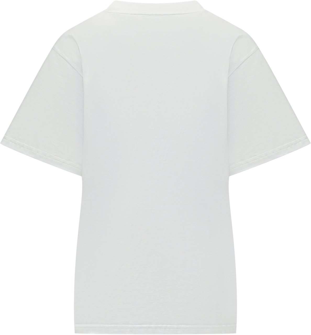 Stella McCartney T-Shirt Con Logo A Borchie Wit