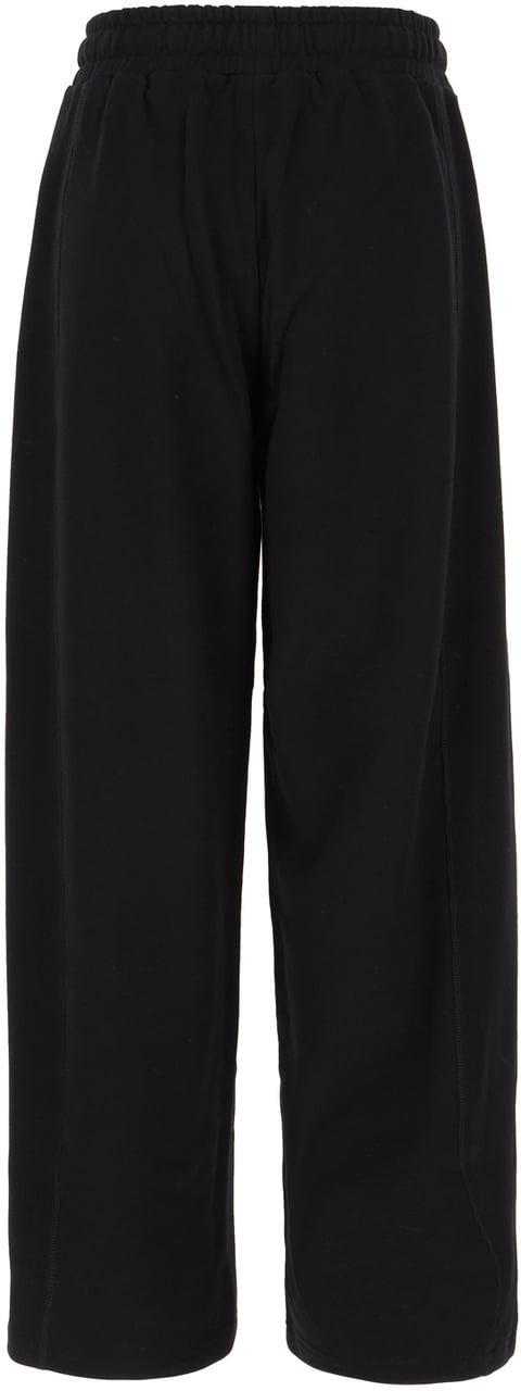 Stella McCartney Stella McCartney Black cotton pants Zwart