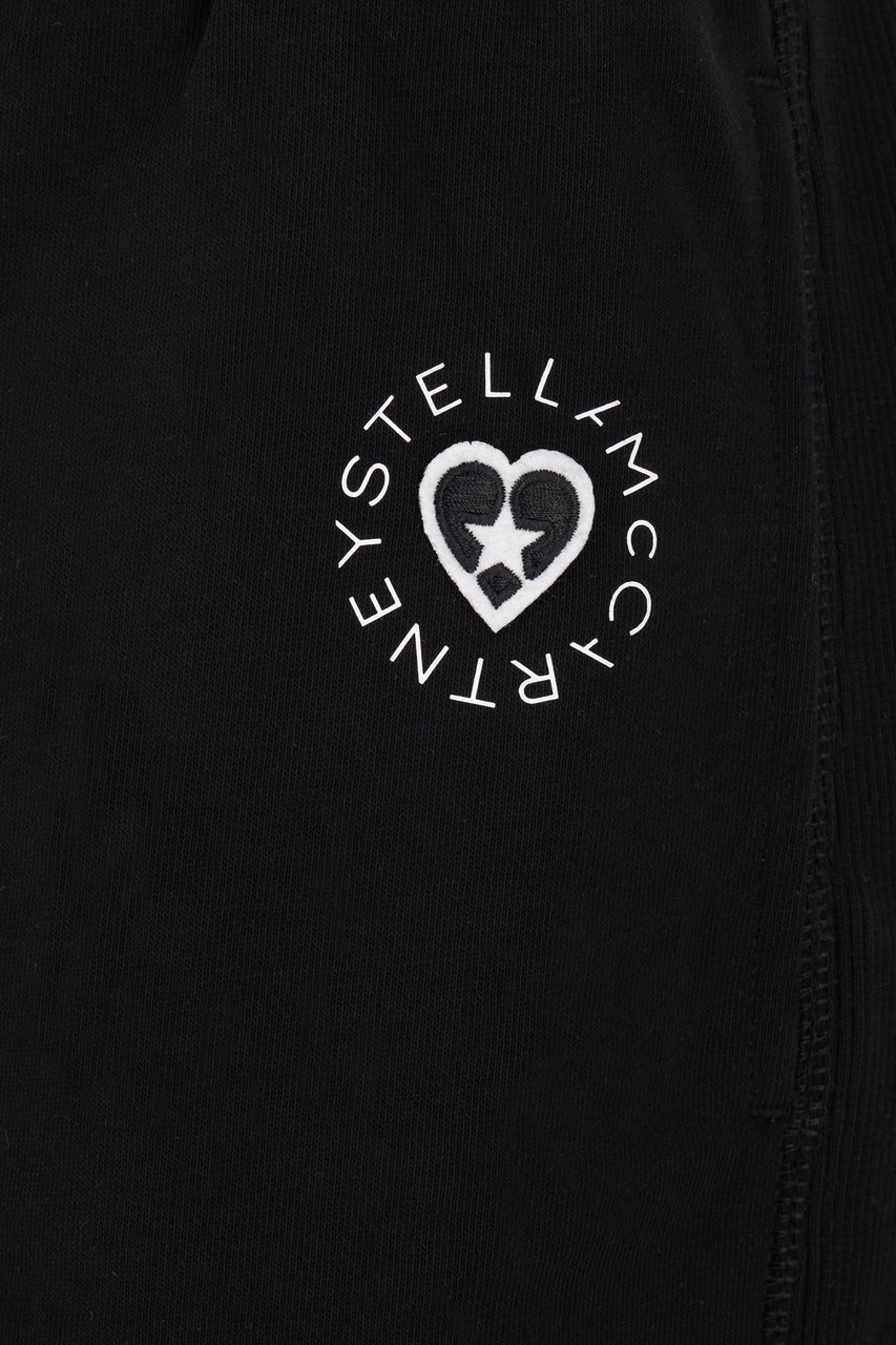 Stella McCartney Stella McCartney Black cotton pants Zwart