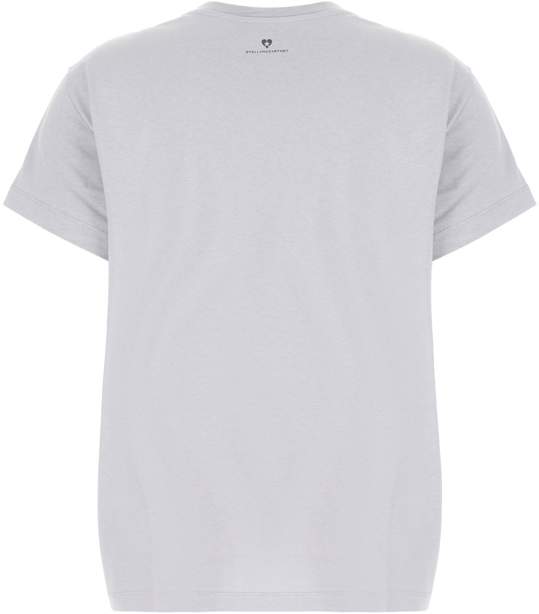 Stella McCartney Stella McCartney Light grey cotton t-shirt Grijs