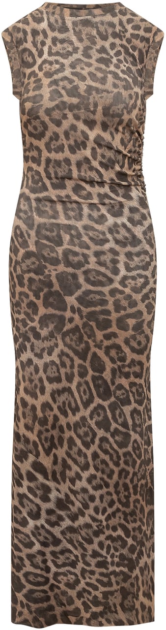 Stella McCartney Abito Leopardato Bruin
