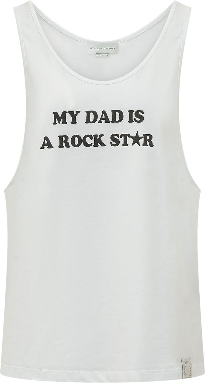 Stella McCartney My Dad Is A Rock Star Bianco Wit