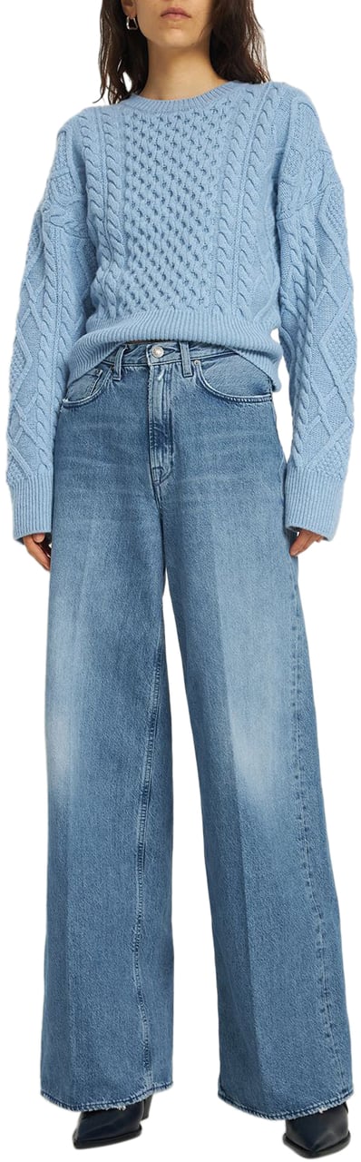 Stella McCartney Elegant blue sweater for casual look Blauw