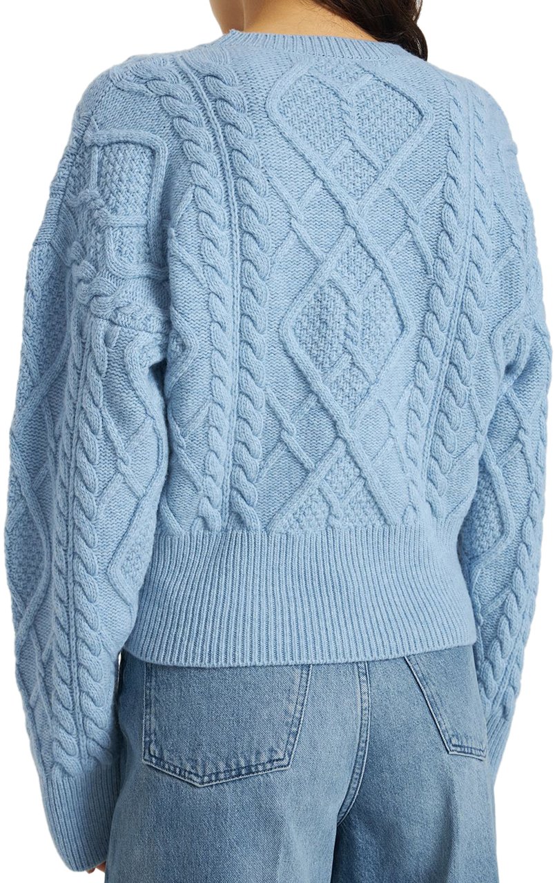 Stella McCartney Elegant blue sweater for casual look Blauw