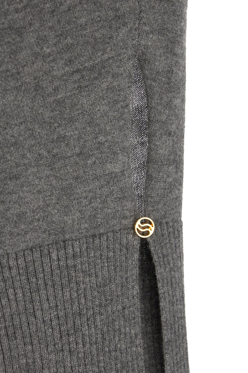 Stella McCartney Stella McCartney Dark grey wool sweater Grijs