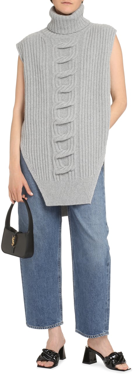 Stella McCartney Knitted vest Grijs