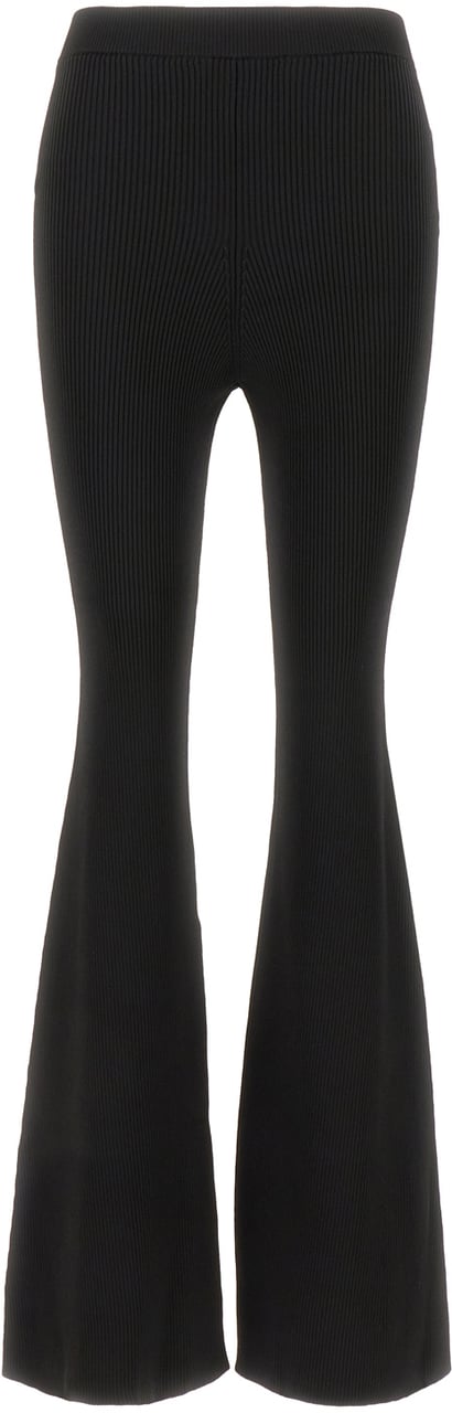 Stella McCartney Stella McCartney Black viscose blend joggers Zwart