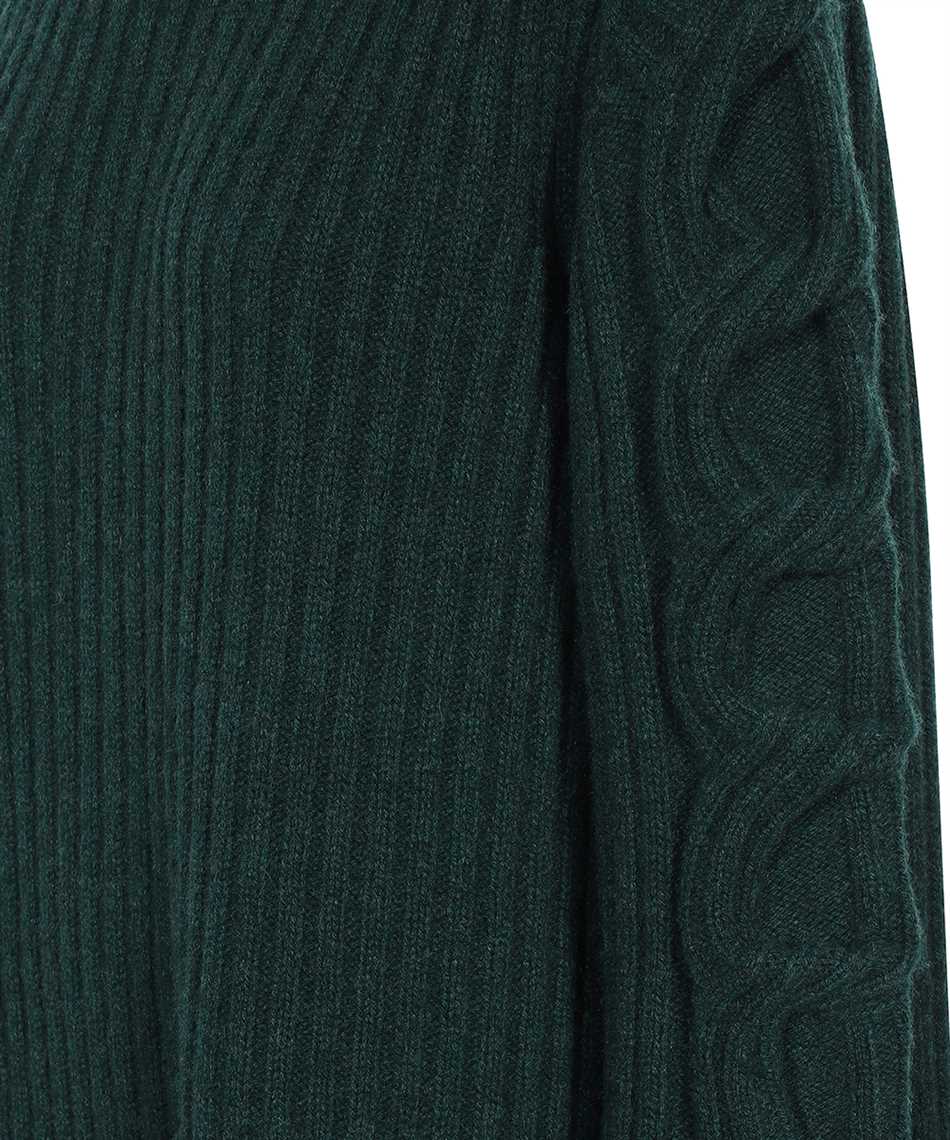 Stella McCartney Crew-neck cashmere sweater Groen