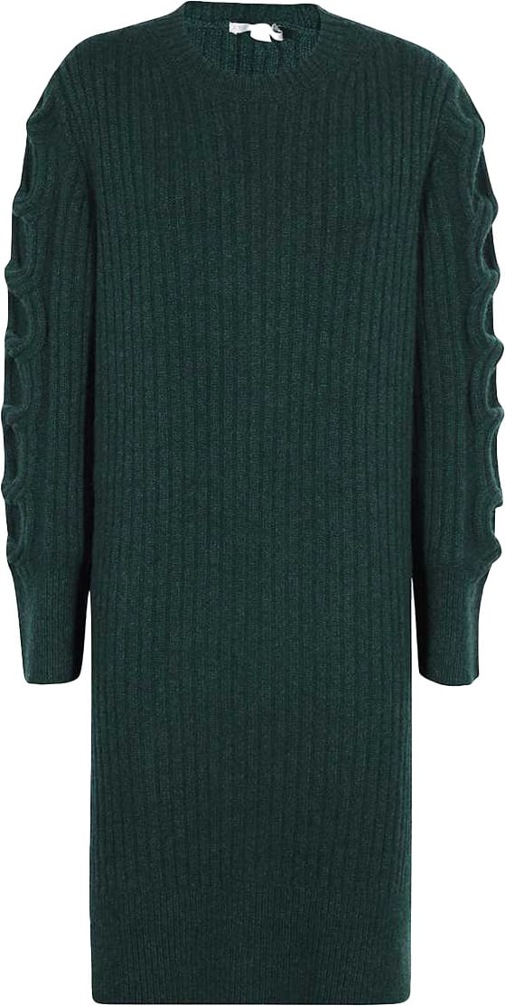 Stella McCartney Crew-neck cashmere sweater Groen