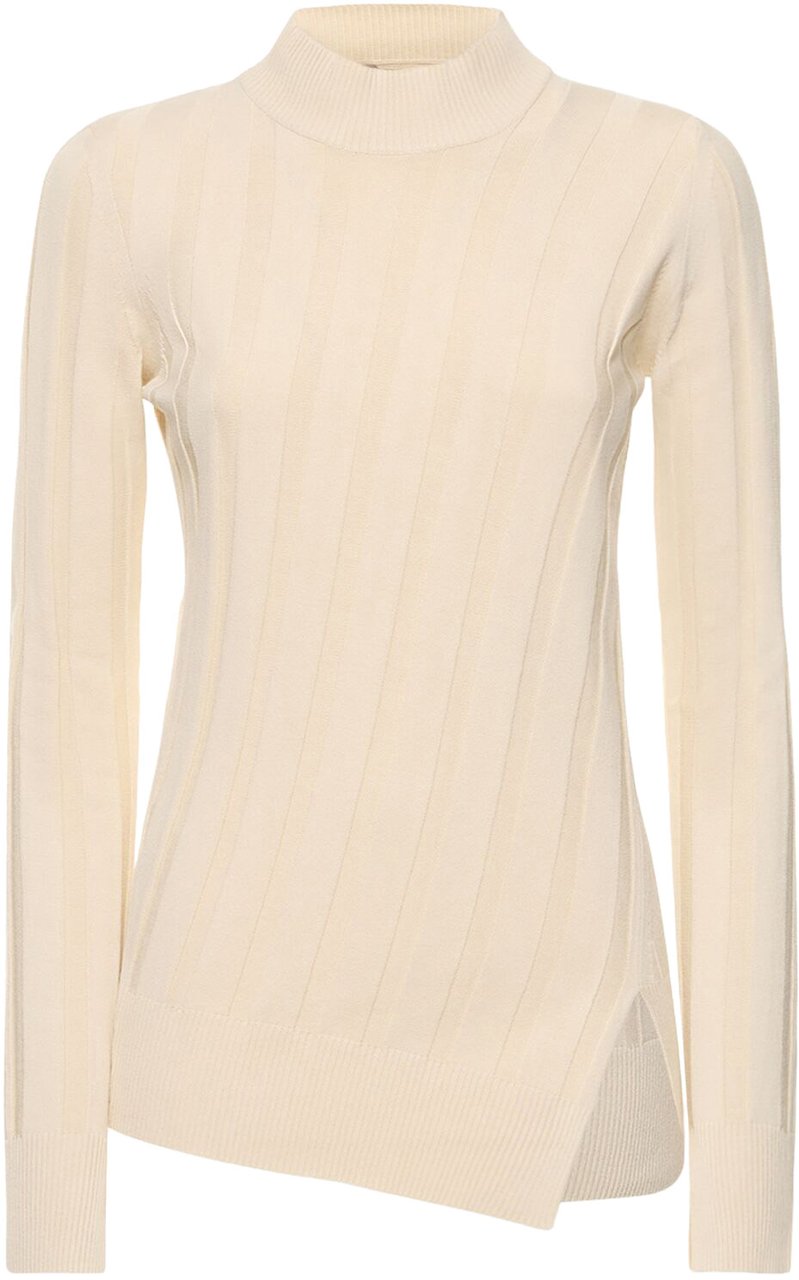 Stella McCartney Light long-sleeve shirt comfortable and elegant Neutraal