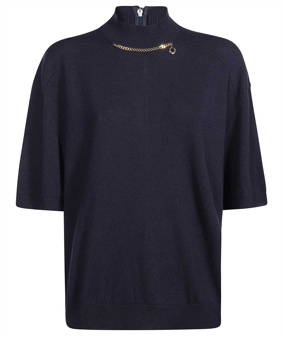 Stella McCartney Wool turtleneck sweater Navy
