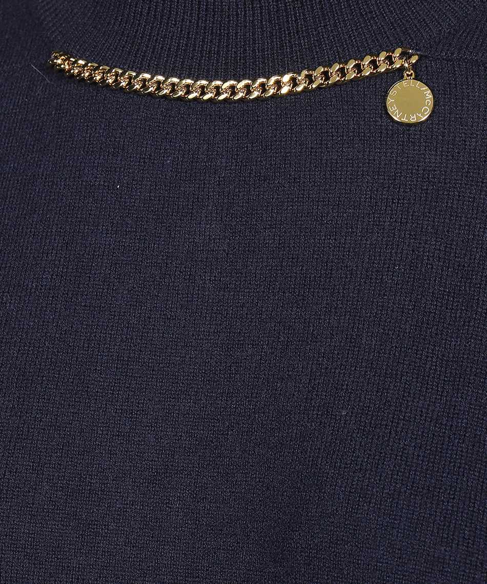 Stella McCartney Wool turtleneck sweater Navy