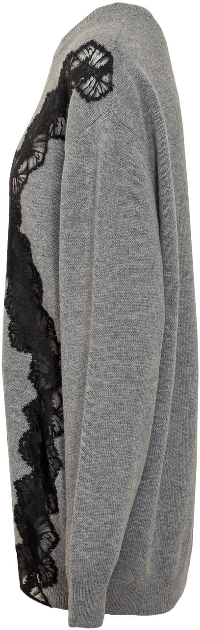 Stella McCartney Maglione Cut-Out Grijs