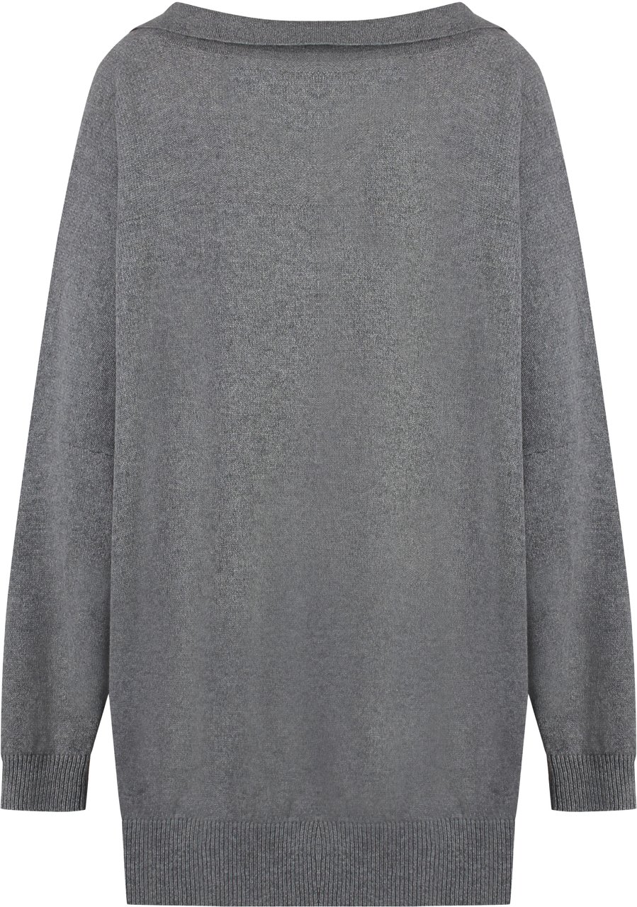Stella McCartney Cashmere V-neck sweater Grijs