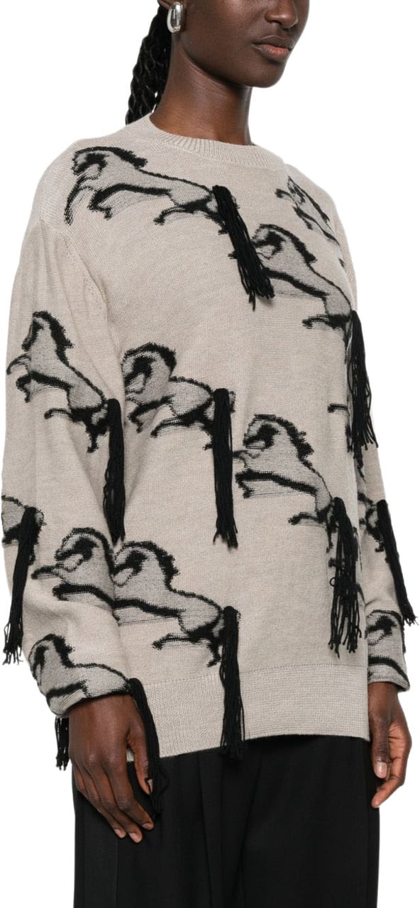Stella McCartney Sweaters Grey Taupe