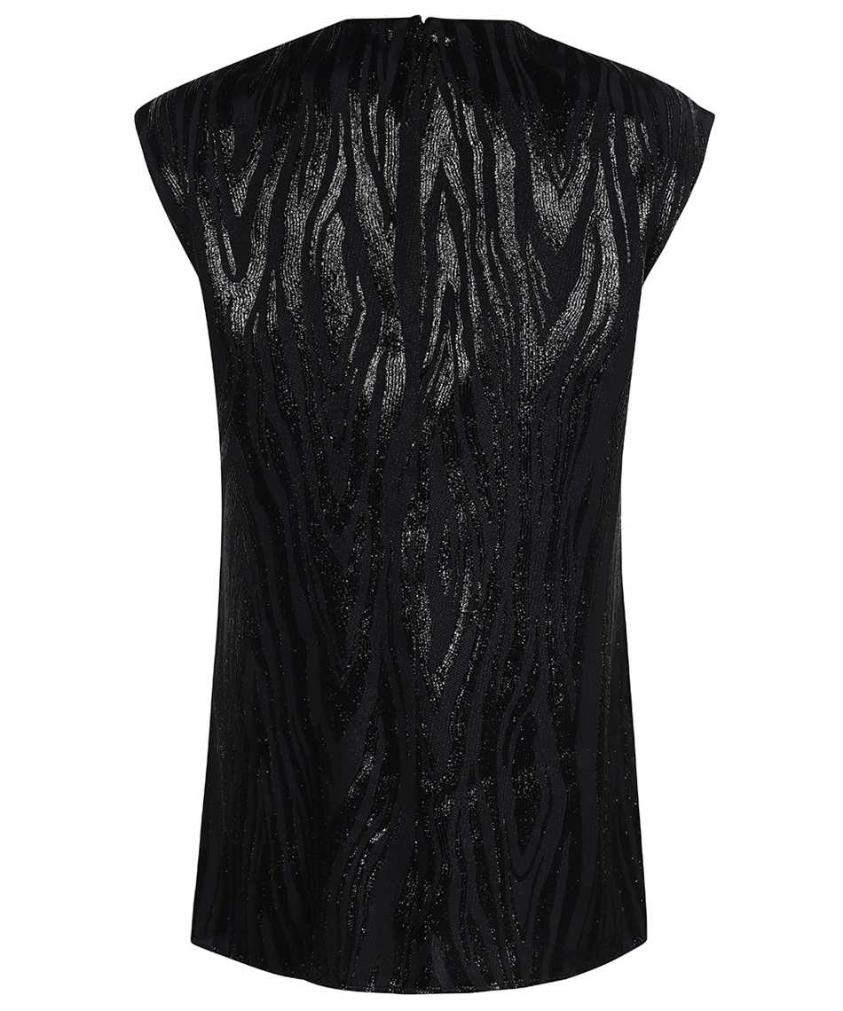Stella McCartney Lurex blouse Zwart