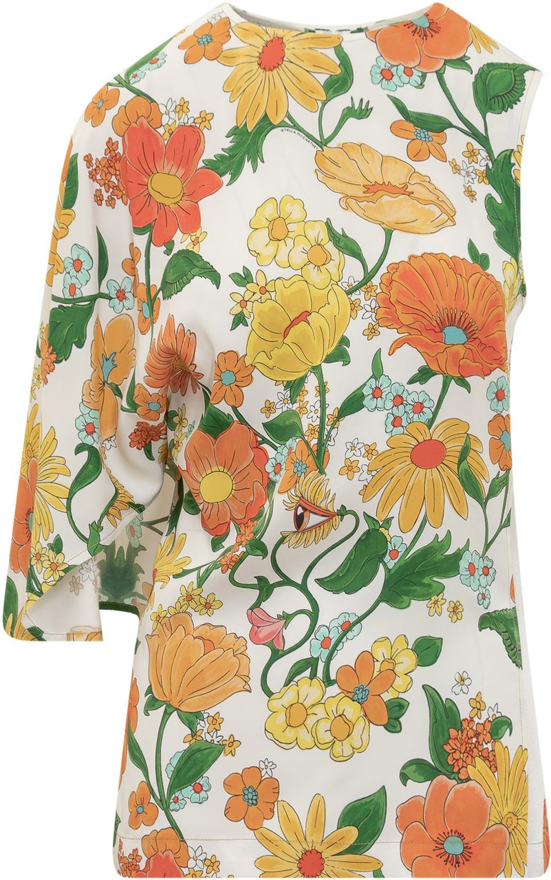 Stella McCartney Top Flower Wit