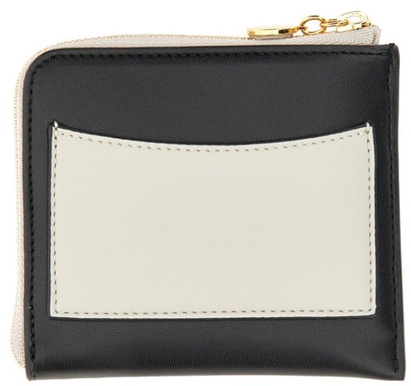 Stella McCartney Zipped Wallet Zwart