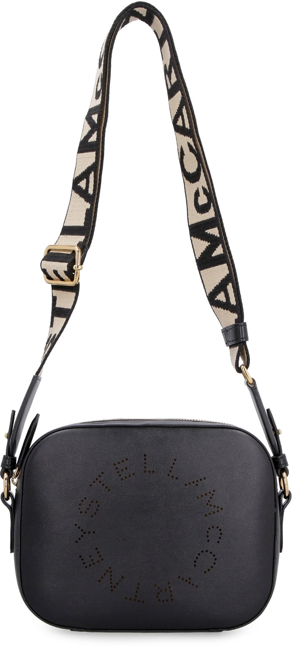 Stella McCartney Stella Logo camera bag Zwart